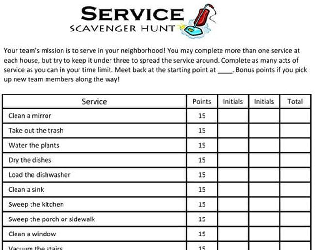 25 Free Scavenger Hunts For Kids We Are Teachers