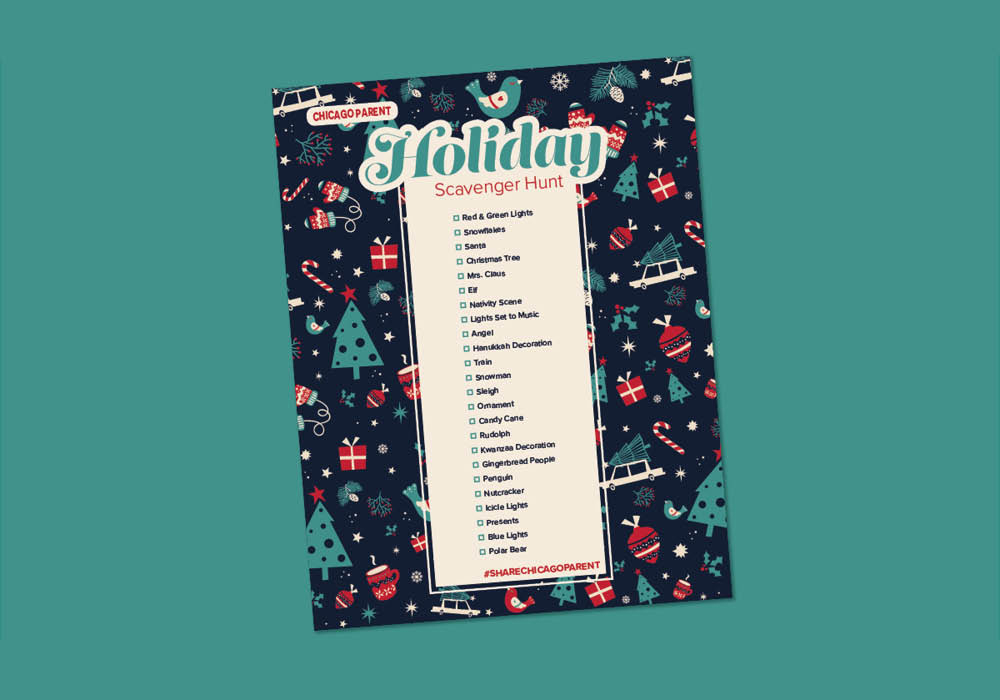 Holiday Scavenger Hunt Free Printable Chicago Parent