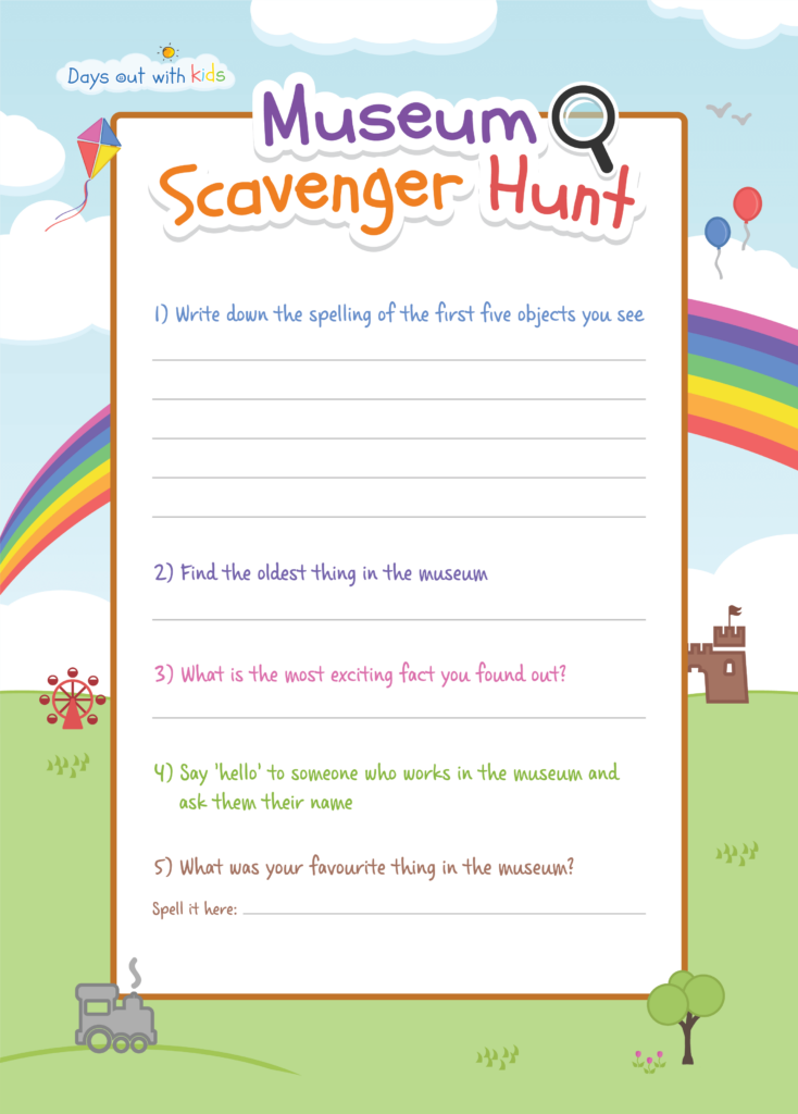 Museum Of Natural Science Scavenger Hunt