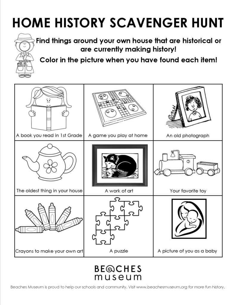 Museum Of Natural Science Scavenger Hunt