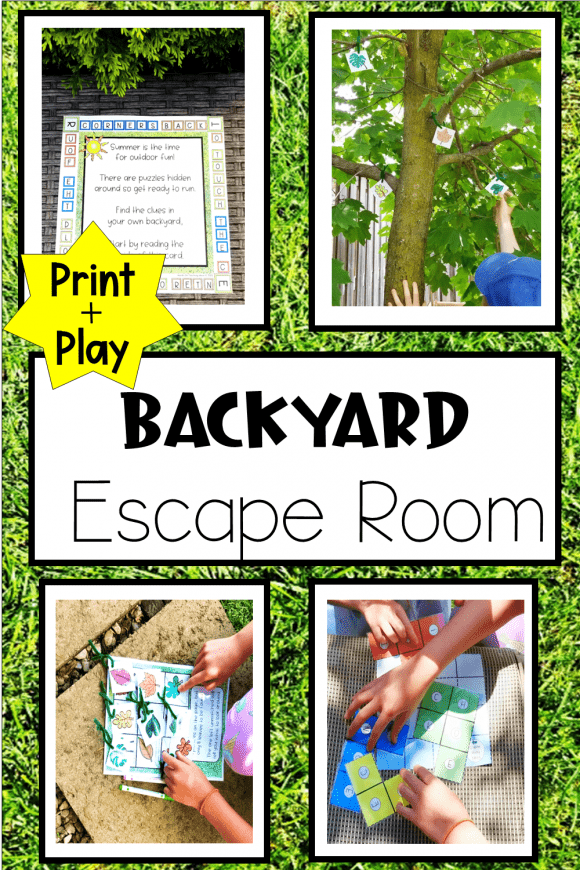 Outdoor Scavenger Hunt Escape Room Hands On Teaching Ideas