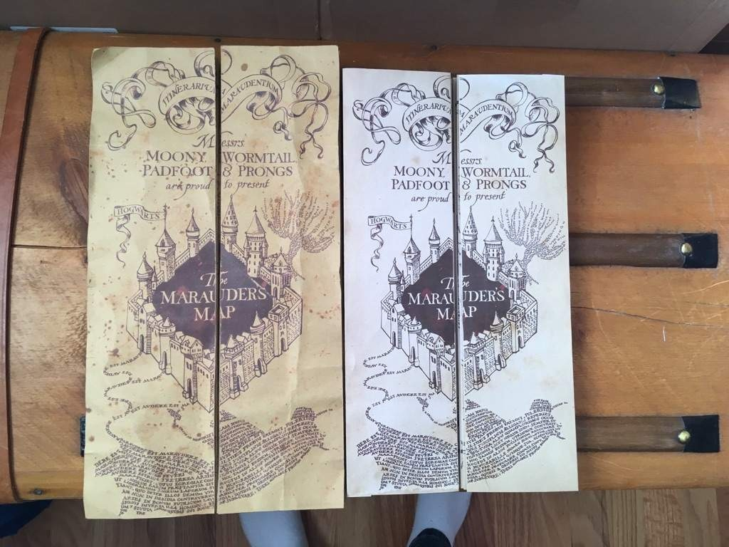 Printable Harry Potter Marauders Map