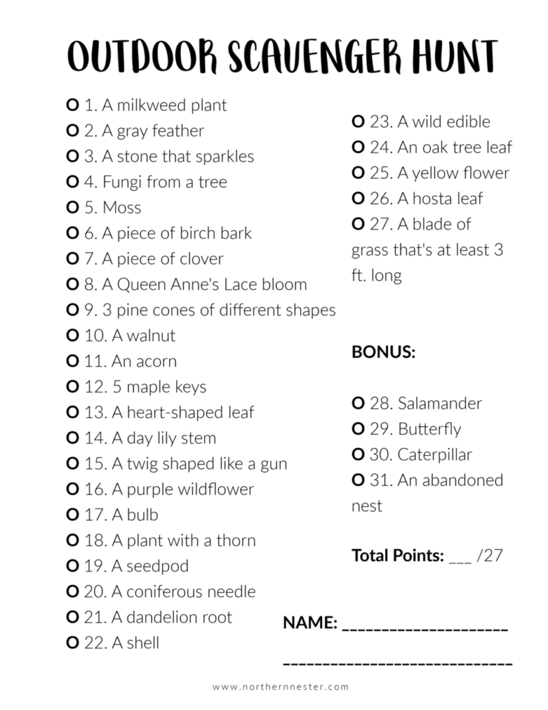 Scavenger Hunt Ideas For Teens At Home