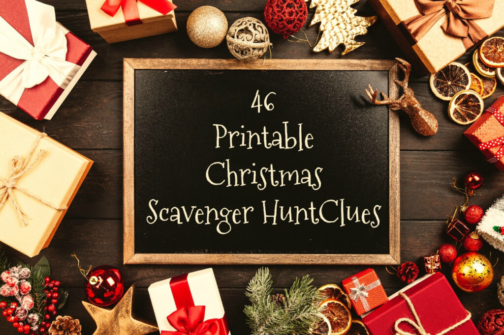 Scavenger Hunt Printable Clues Printable Word Searches