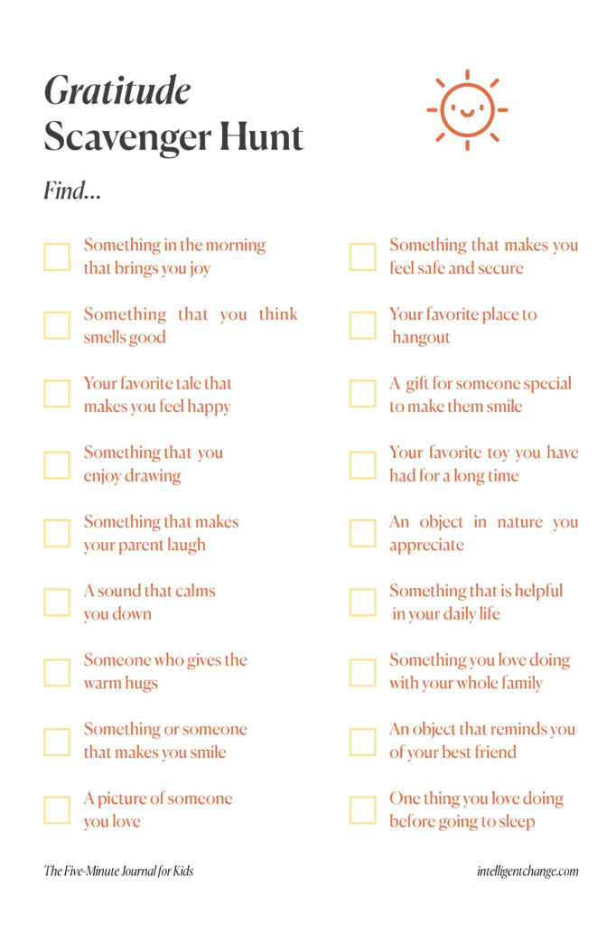 Download Your Free Gratitude Scavenger Hunt For Kids Artofit