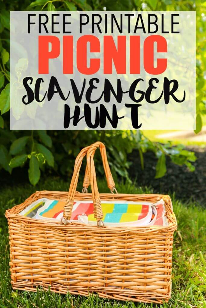 Free Printable Picnic Scavenger Hunt Play Party Plan
