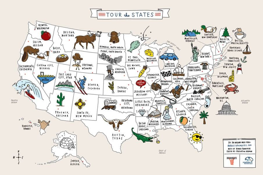 Geography Scavenger Hunt Of United States Artofit