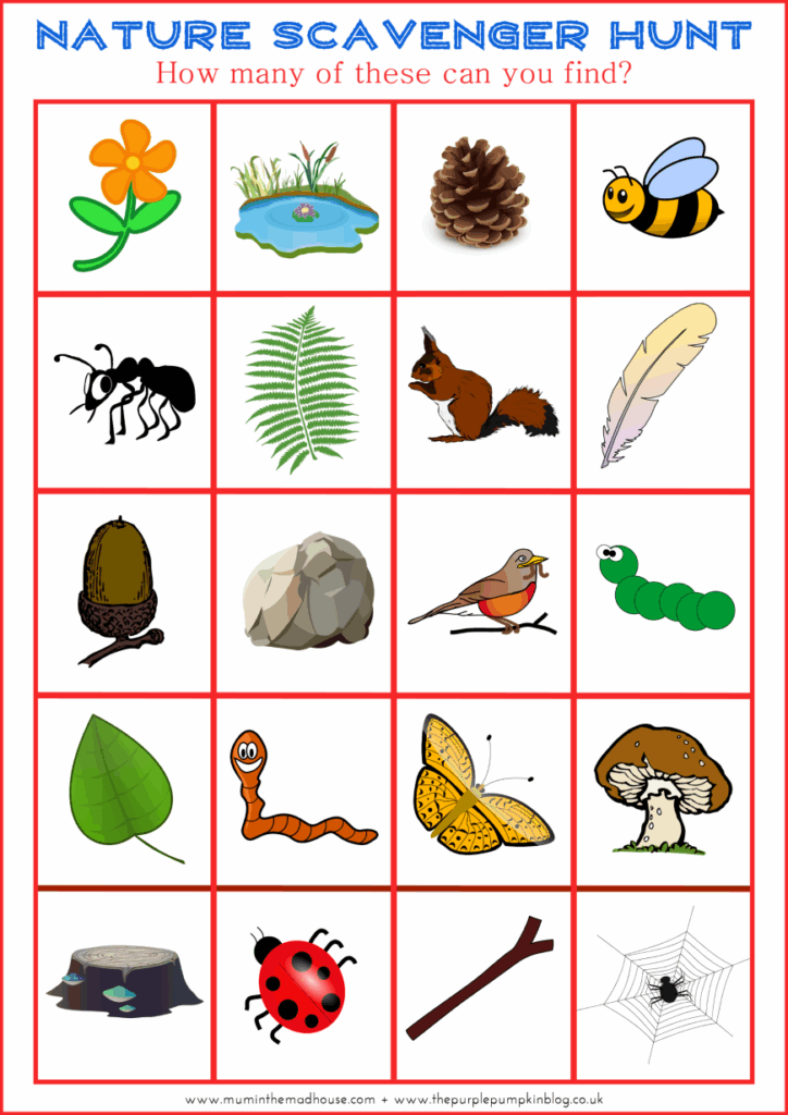 Go On A Scavenger Hunt With Free Printable Summer Of Fun Summer 