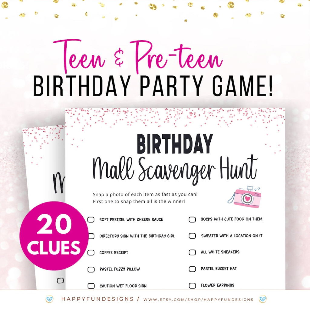 Mall Scavenger Hunt For Teens Scavenger Hunt For Teens At The Mall 