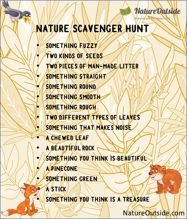 Nature Scavenger Hunts Still As Good As They Used To Be Free 