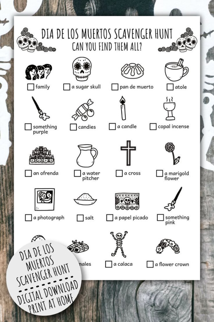 Pin On Scavenger Hunts And Bingo Printables