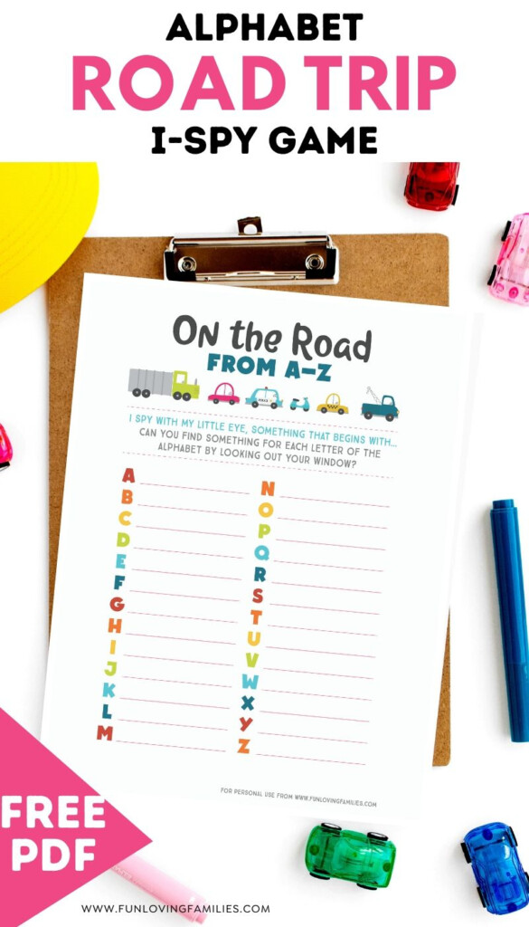 Road Trip Scavenger Hunt Free Printable Lists For Kids Fun Loving 