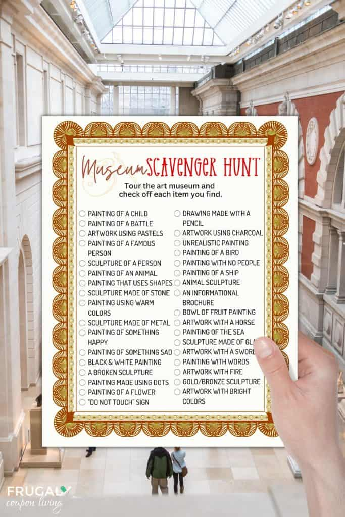Scavenge Your Way To Fun Museum Scavenger Hunt Tips Tricks