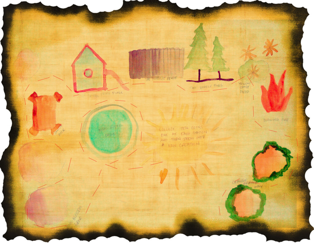 Toddler Treasure Map And Scavenger Hunt Printables Amy s Art Table